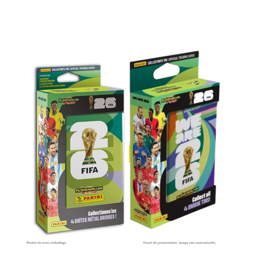 Pack 2 boite pocket tin